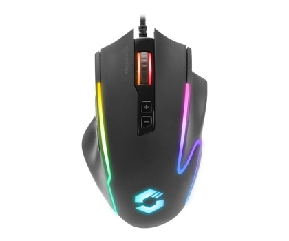 Myszka SPEEDLINK DECUS NX RGB Gaming Mouse, rubber-black SL-680024-RRBK